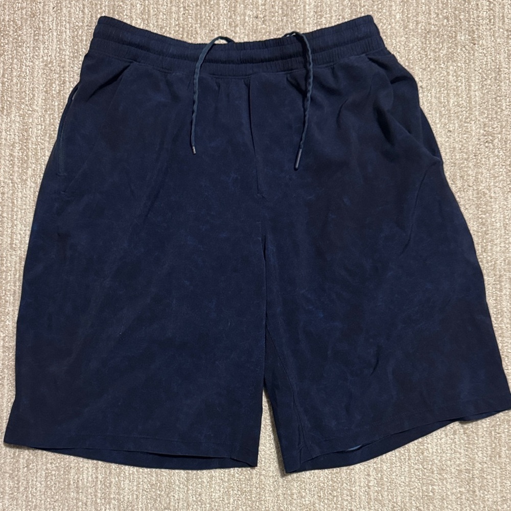 Lululemon Pace Breaker Short 9" Inseam Lined Blue Athletic Shorts